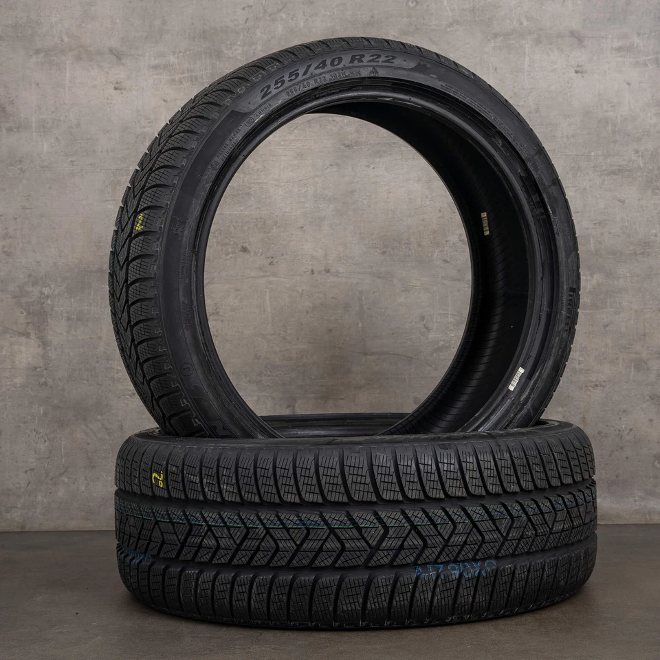 2x 255/40 R22 103H Pirelli Scorpion Winter DOT 2818 Winterreifen - Bild 1 von 1