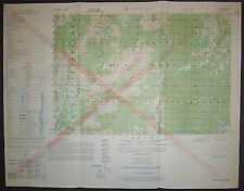 Rare MAP - Viet Cong Captured - US MAP - Bao Loc 6545 iv, Chau Doc, Vietnam War