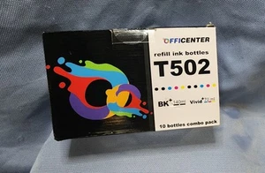 T502 Epson PRINTER INK Refill Bottles - Zdjęcie 1 z 5