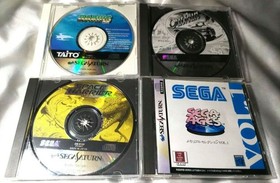 Outrun Pengo Space Harrier Darius Gaiden Sega Saturn