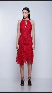 KOBI HALPERIN Jade Lace DRESS Anthropologie ModCloth Sz 6 Tadashi Shoji - Picture 1 of 11