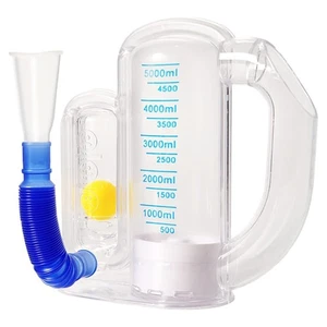Atemtrainingsgerät für die Lunge, Tiefenatmungstrainer mit Durchflussrate2895 - Bild 1 von 6