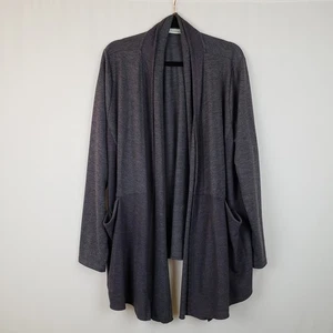 Logo Lounge Lori Goldstein Strickjacke vorne offen 1X anthrazit grau Strick Taschen  - Bild 1 von 6