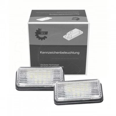 éclairage Feu LED Immatriculation Pour Toyota Auris Avensis Corolla Verso - Photo 1/4