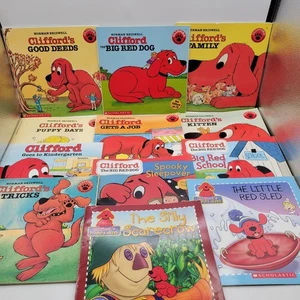 CLIFFORD by Norman Bridwell Lot of 12 Vintage to Now Children's Books - BB209 - Picture 1 of 13