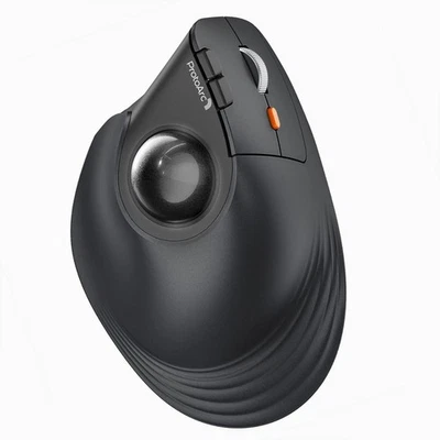 ProtoArc Vertical Wireless Trackball Mouse Ergonomic Bluetooth EM05 NL - Image 1 of 4