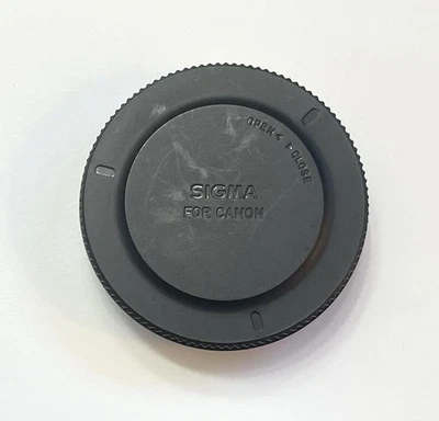 Canon Sigma Art EF/EF-S Body & Rear Lens Cap Cover For DSLR Camera OEM Genuine - Image 1 of 3