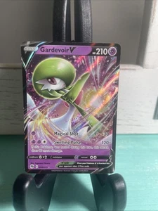 2020 Pokemon SWSH Champion's Path Gardevoir V Holo #016/073 - Picture 1 of 8