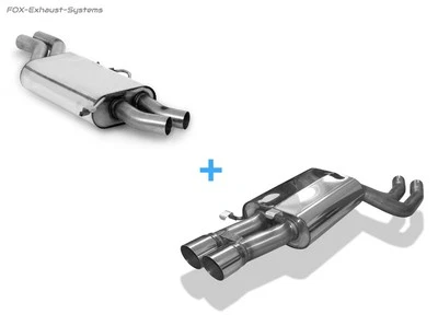 Sistema Completo Audi 100, S4, A6 y S6 Quattro Tipo C4 2x76mm Biselado Foto 1 de 3