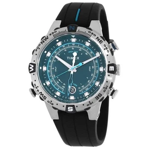 Timex Expedition Tide-Temp-Compass Quartz Green Dial Men's Watch TW2W24200JR - Picture 1 of 3