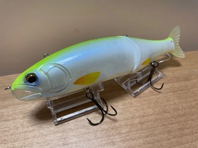 IMAKATSU SG Plus AyuRoid #375 Muddy Crystal Chart Swimbait Glidebait Señuelo Japón Foto 1 de 4