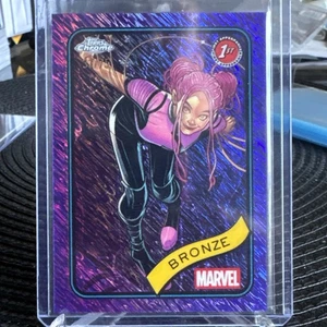 2025 Topps Chrome Marvel Comics Bronze #190 1st Purple Shimmer /75 - Bild 1 von 2