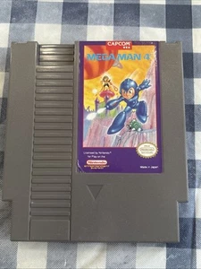 Mega Man 4 Nintendo Entertainment System, 1992 NES solo cartuccia testata funzionante - Foto 1 di 5