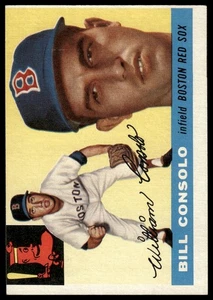 1955 Topps Bill Consolo #207 Boston Red Sox - Free Shipping - Picture 1 of 2
