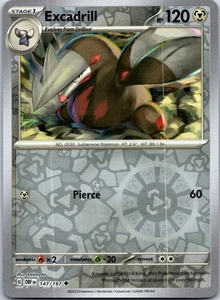 Excadrill 147/197 - Obsidian Flames Reverse Holo - Picture 1 of 2