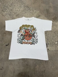 Vintage 90s Hard Rock Cafe Tee XL Tokyo Japan St Patrick’s Day Single Stitch - Bild 1 von 8