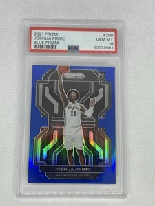 2021 Prizm Joshua Primo Blue Prizm Gem Mint Psa 10 - Picture 1 of 2