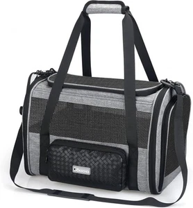 Pet Carrier TSA Airline Approved,Foldable Soft-Sided Pet Travel Carrier for C... - Picture 1 of 7
