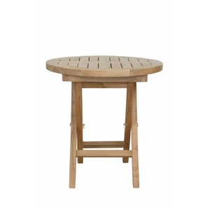 Anderson Teak Montage 20" Round Folding Table - Picture 1 of 2