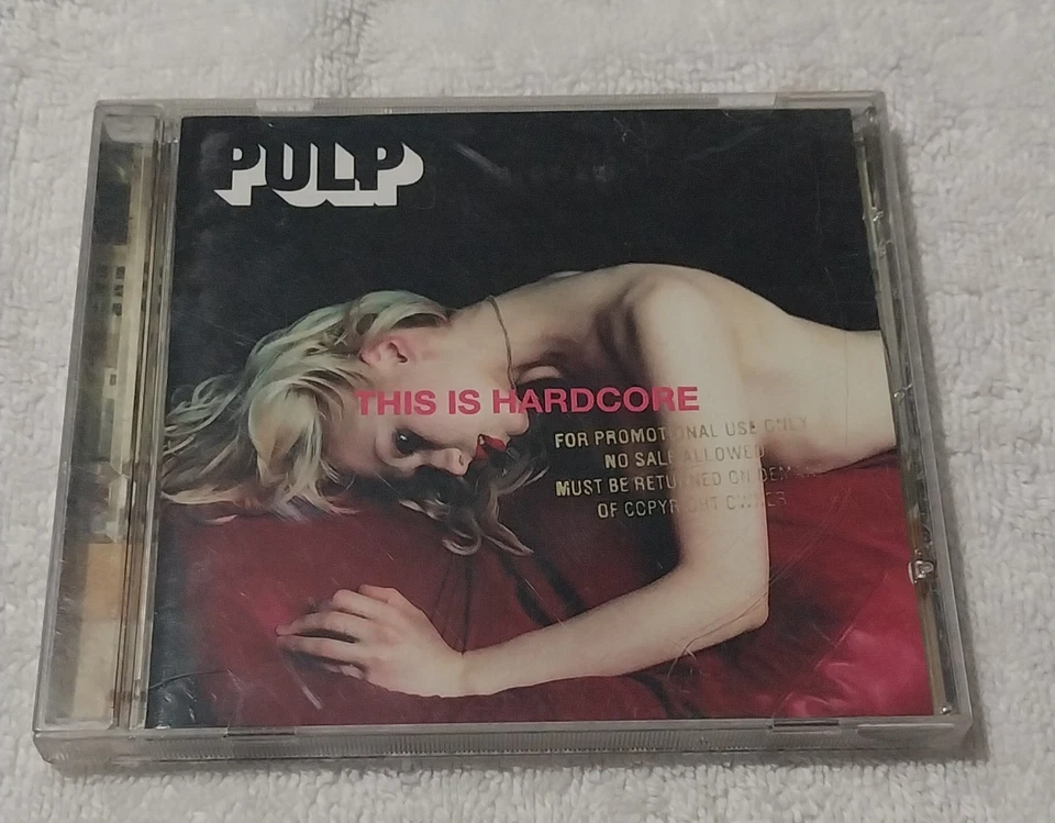 Jarvis Cocker PULP This Is hardcore GOLD PROMO STAMP COVER CD USA Pressing Foto 1 de 4