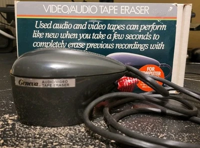 Винтажный Geneva аудио/видео ленты ластик жесткий диск размагничиватель PF-215 - Изображение 1 из 4