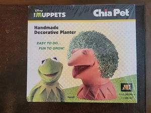 Disney THE MUPPETS KERMIT THE FROG CHIA PET Fioriera NUOVO SIGILLATO Terracotta 2014 - Foto 1 di 4
