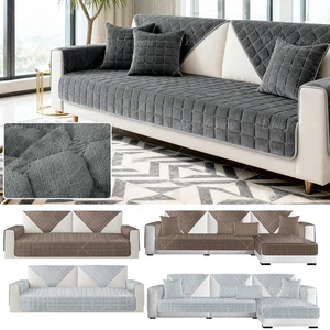 Universell Sofaüberwurf Sofabezüge Sofaschoner Couchbezug Rutschfest Mat Covers - Bild 1 von 60