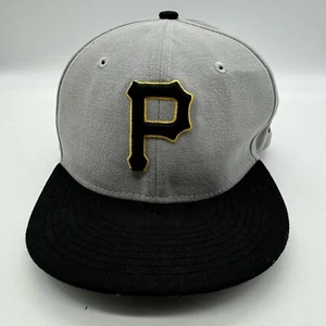 Pittsburgh Pirates MLB New Era Gorra Ajustada Gris Niños Talla 6 3/8 - Imagen 1 de 8