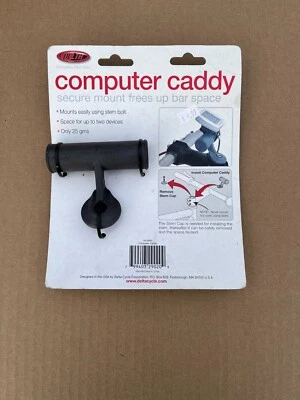 Cycling -  Delta innovative bike gear computer caddy stem mount HL5000 2 devices - Image 1 of 3