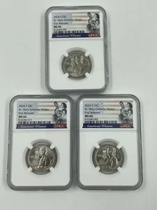 2024 PDS DR MARY EDWARDS AMERICAN WOMEN P D S AWQ NGC MS66 ⭐FIRST RELEASES⭐ - Picture 1 of 3