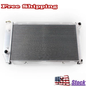 4Row Radiator For 1972-1979 Ford Thunderbird Mercury Cougar Lincoln Continental - Picture 1 of 9