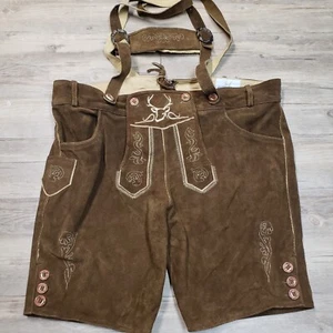 Bavaria Trachten Men's Traditional Lederhosen Germanfest Oktoberfest sz 44 - Picture 1 of 7