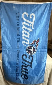 Tennessee Titans Up offizielle NFL-Flagge Titan True Damen Fanclub 2 Zoll x 4 Zoll - Bild 1 von 2