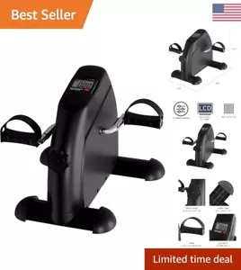 Compact Versatile Stationary Bikes for Home - LCD Screen - Adjustable Resistance - Picture 1 of 10