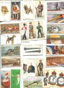 101 ASSORTED TOBACCO CARD LOT JOHN PLAYER WILLS CARRERAS + MIX - Picture 1 of 9