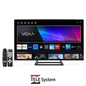 Telesystem TS32FL SMV14 Smart TV LED 32 Pollici HD Vidaa TV piede centrale - Foto 1 di 1
