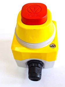 Schneider Electric XALK84W3BE Beleuchtete Not-Aus-Station 24VDC/AC NO/NC - Bild 1 von 4