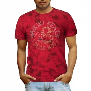 Men's T-Shirt with Unique Tie-Dye Graphic Design - Embrace Originality - Picture 1 of 8