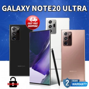 NEW Samsung Galaxy Note 20 Ultra 5G SM-N986U 128/512GB Factory Unlocked GSM CDMA - Picture 1 of 19