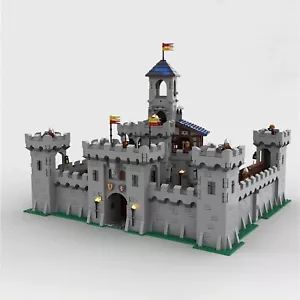 MOC-113656 Modular Medieval Knight’s Castle (4363PCS) + Euro Knight Minifigures - Picture 1 of 8