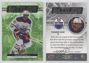 2023-24 Upper Deck Series 1 Dazzlers Green Evander Kane #DZ-15