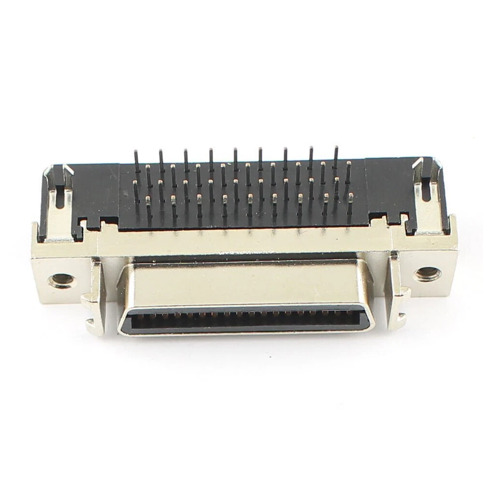 1Pcs SCSI Female 36 Pin MDR CN Type Right Angle 90 Degree DIP Connector Adapter - Image 1 of 4