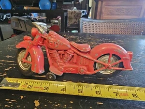 Oldtimer Hubley 8" Panhead Motorrad - Bild 1 von 8