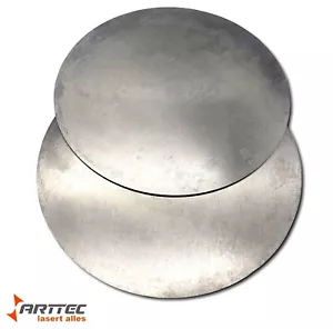 Ronde | Kreis Edelstahl (1.4301) - Zuschnitt Stärke 2 + 3 mm Ø 65 mm - Bild 1 von 12