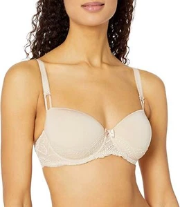 Simone Perele 277531 Women's Eden 3D Molded, Peau Rose, 34E - Picture 1 of 2