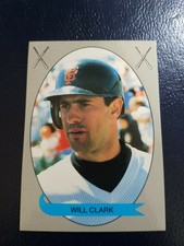 Will Clark San Francisco Giants #6 Pacific Card & Comics Gray Border Oddball WOW