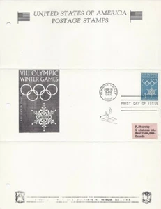 1146 4c VIII OLYMPIC WINTER GAMES - Meter Digest L/A - Picture 1 of 1