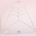 Soutien-gorge sexy corps chaîne harnais pour femmes strass poitrine corps lingerie bijoux