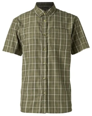 Pinewood 5237 Sommer Hemd Kurzarm Outdoorhemd Jagdhemd Herren Green (100) - Bild 1 von 4