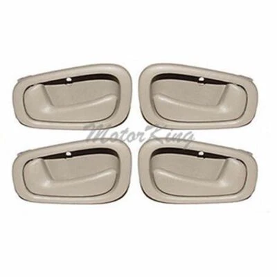 Juego de 4 manijas de puerta interior bronceado para Toyota Corolla 1998 1999 2000 2001 2002 DH43 Foto 1 de 3